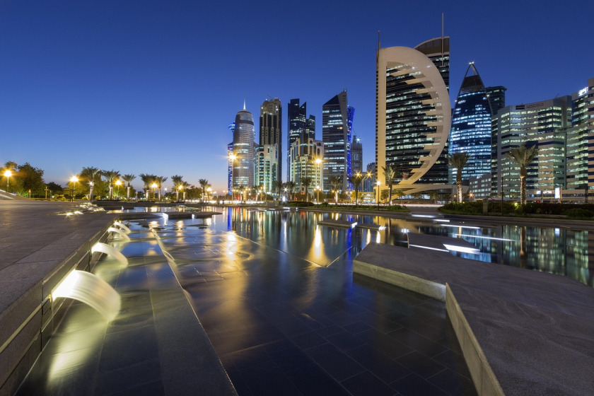 Qatar Doha skyline